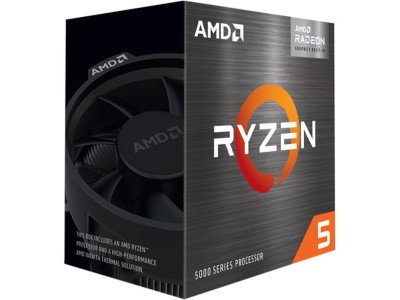 AMD Ryzen 5 5600GT 6-Core 12-Thread (65W), 3,6/4,6 GHz, 19 MB cache, Radeon Graphics, Socket AM4, boxad med Wraith Stealth-kylare