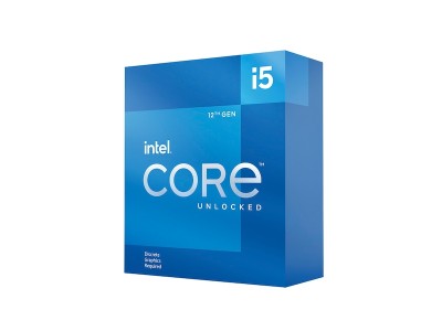 Intel Core i5-12600KF 10-Core 16-Thread (125W), 3,7/4,9 GHz, LGA1700, 20 MB cache, tray utan kylare