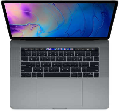 Apple MacBook Pro 15 (2018) - Intel Core i7 2.6GHz, 16GB RAM, 512GB SSD, AMD Radeon Pro 560X 4GB, Space Gray - Skick B