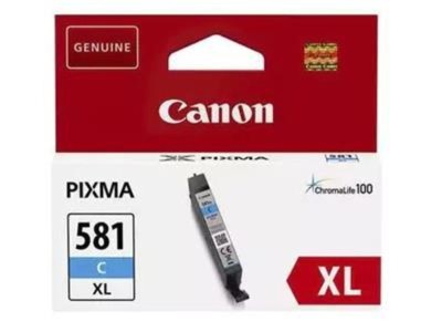 Canon CLI-581C XL, Cyan, 170 sidor