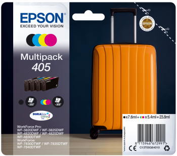 Epson 405 Multipack, svart/gul/cyan/magenta