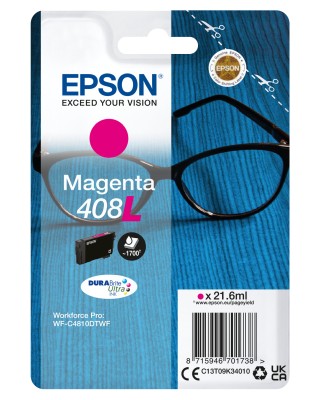 Epson 408XL Magenta, 1700 sidor