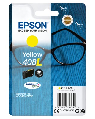 Epson 408XL Gul, 1700 sidor