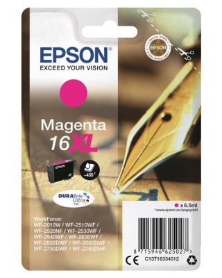Epson 16XL Magenta, 450 sidor
