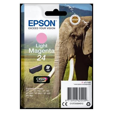Epson 24 Ljus Magenta, 360 sidor
