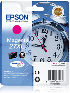 Epson 27XL Magenta, 1100 sidor