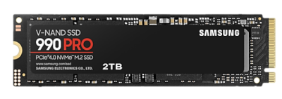 2 TB Samsung 990 PRO NVMe PCIe 4.0 SSD, M.2