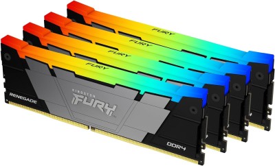128 GB (4x32GB) DDR4-3200 Kingston FURY Renegade RGB CL16