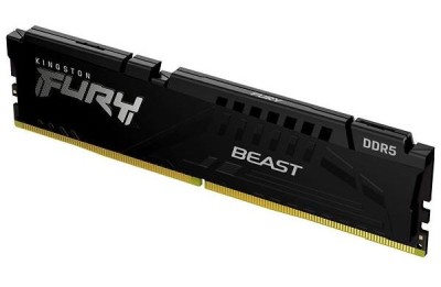 16 GB DDR5-6000 Kingston FURY Beast Black CL36, AMD EXPO - Svart