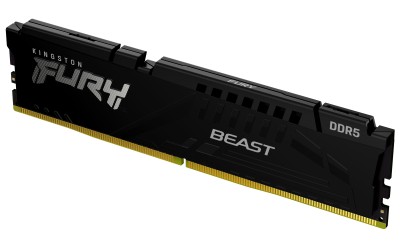 16 GB DDR5-6000 Kingston FURY Beast Black CL30, AMD EXPO - Svart