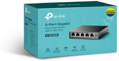 TP-Link TL-SG105PE Smart Switch, 5-port Gigabit, 4xPoE+, 65W#3