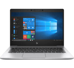 HP EliteBook 830 G6 – 13.3", Core i5, 8GB, 256GB SSD - Närbild på portar.