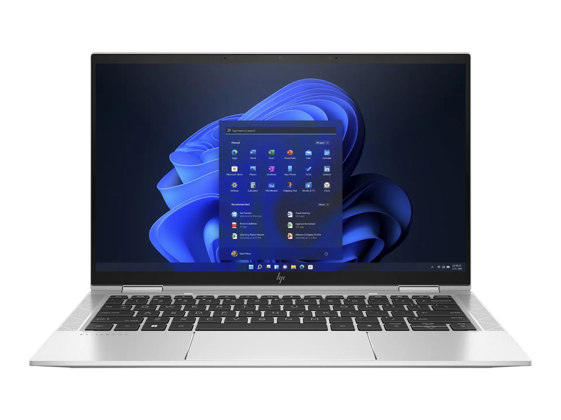 HP EliteBook x360 1030 G8 - 13.3" Touch, Core i7, 16GB RAM, 512GB SSD, 4G/LTE - Skick B - Vänster sida
