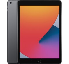 Apple iPad (8th Gen) – 10,2", A12 Bionic, 32GB, Space Gray - Framifrån