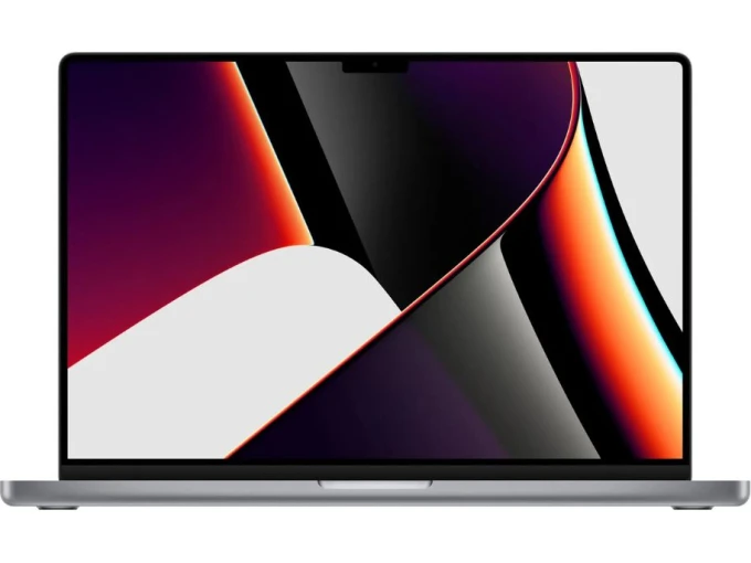 MacBook Pro (16 tum, 2021) - 16.2", Apple M1 Max, 32GB, 1TB SSD - Framifrån