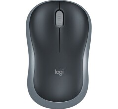 Logitech M185. 1000 dpi - Grå - ovansidan