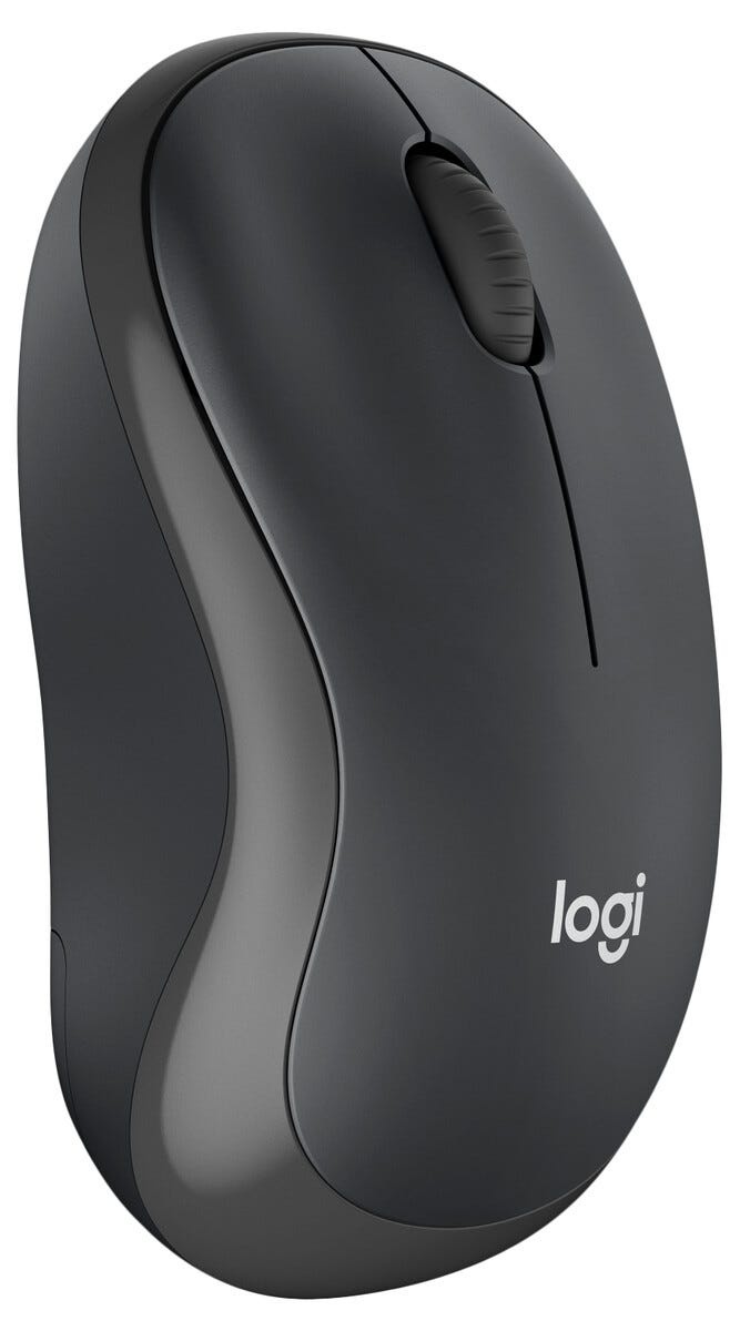Logitech M240 Silent – mus | optisk | 3 knappar | trådlös | Bluetooth | grafit