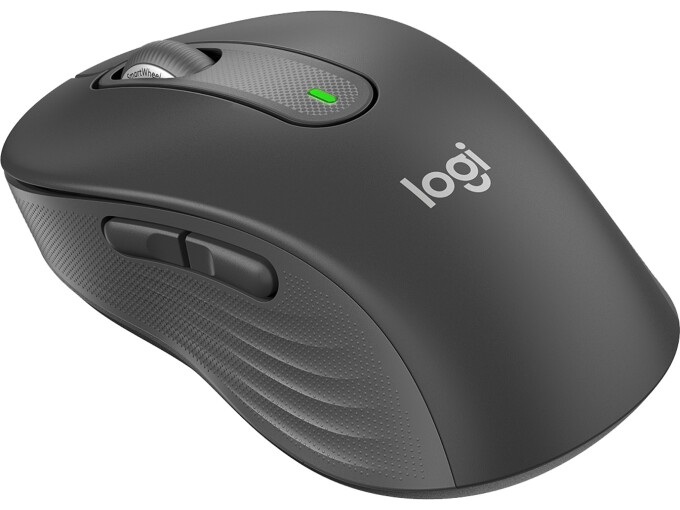 Logitech Signature M650 – mus | optisk | 5 knappar | trådlös | Bluetooth, USB | grafit