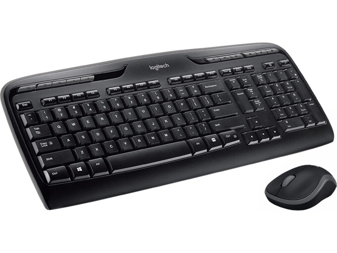 Logitech Wireless Combo MK330 – mus och tangentbord | trådlös | nordisk | svart