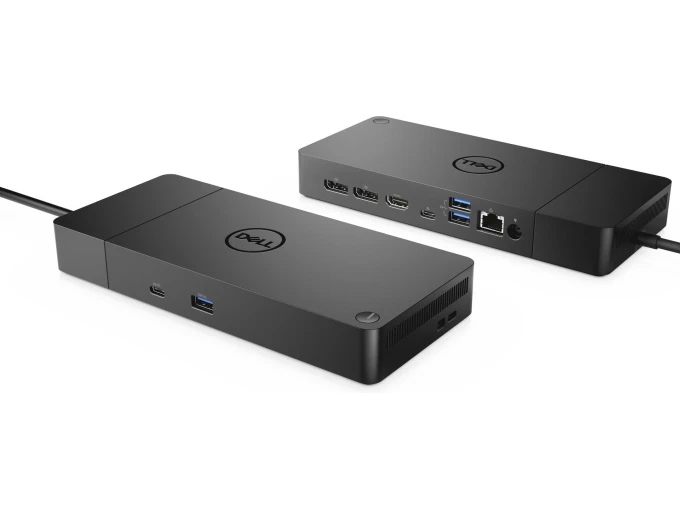 Dell WD19S USB-C Dock – 240 W | 2x DP 1.4, HDMI, USB-C, 3x USB-A, GbE | Kompatibel med Dell & USB-C-datorer