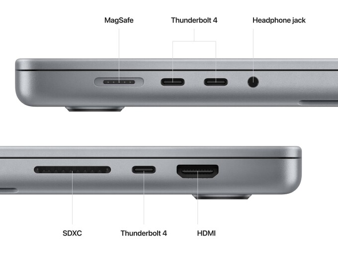 Apple MacBook Pro 16 – 16.2″ | M2 Max 12C/38G | 32GB | 1TB SSD | Space Gray – bild 2