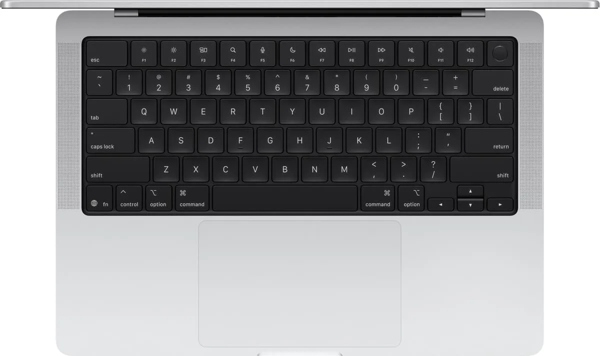 Apple MacBook Pro 14 (2023) – M2 Pro 12C/19G, 32GB, 512GB, Space Gray – Skick B – bild 2