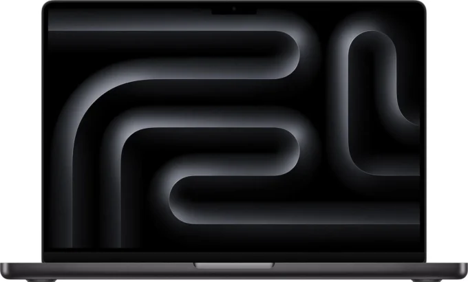 Apple MacBook Pro 14 (2023) – M3 Pro 11/14, 18GB, 512GB, Space Black – Skick A – bild 1