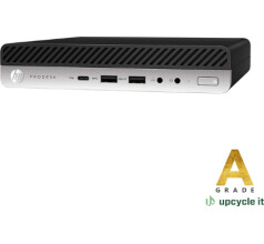 HP EliteDesk 800 G6 – Mini-PC | Core i5 | 8GB | 256GB SSD | 2 års garanti