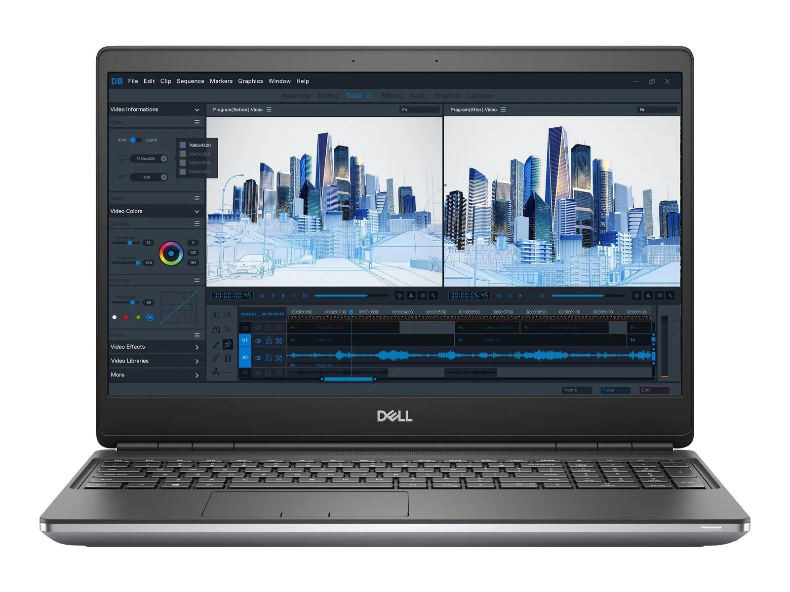 Dell Precision 7560 – FHD, i7-11800H, 32GB, 512GB SSD, RTX A2000 – Skick B – bild 2