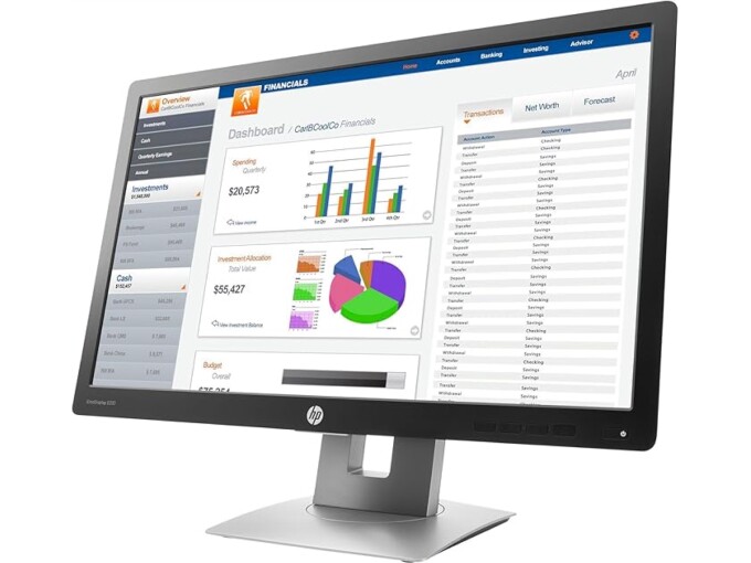 HP EliteDisplay E232 – 23" FHD | IPS | HDMI/DP/VGA