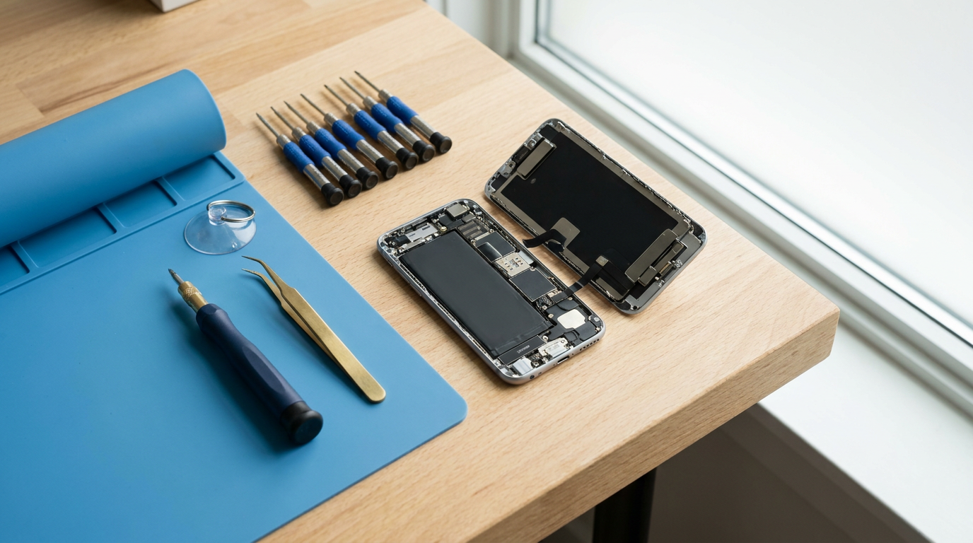 iPhone reparation hos TeknikFix