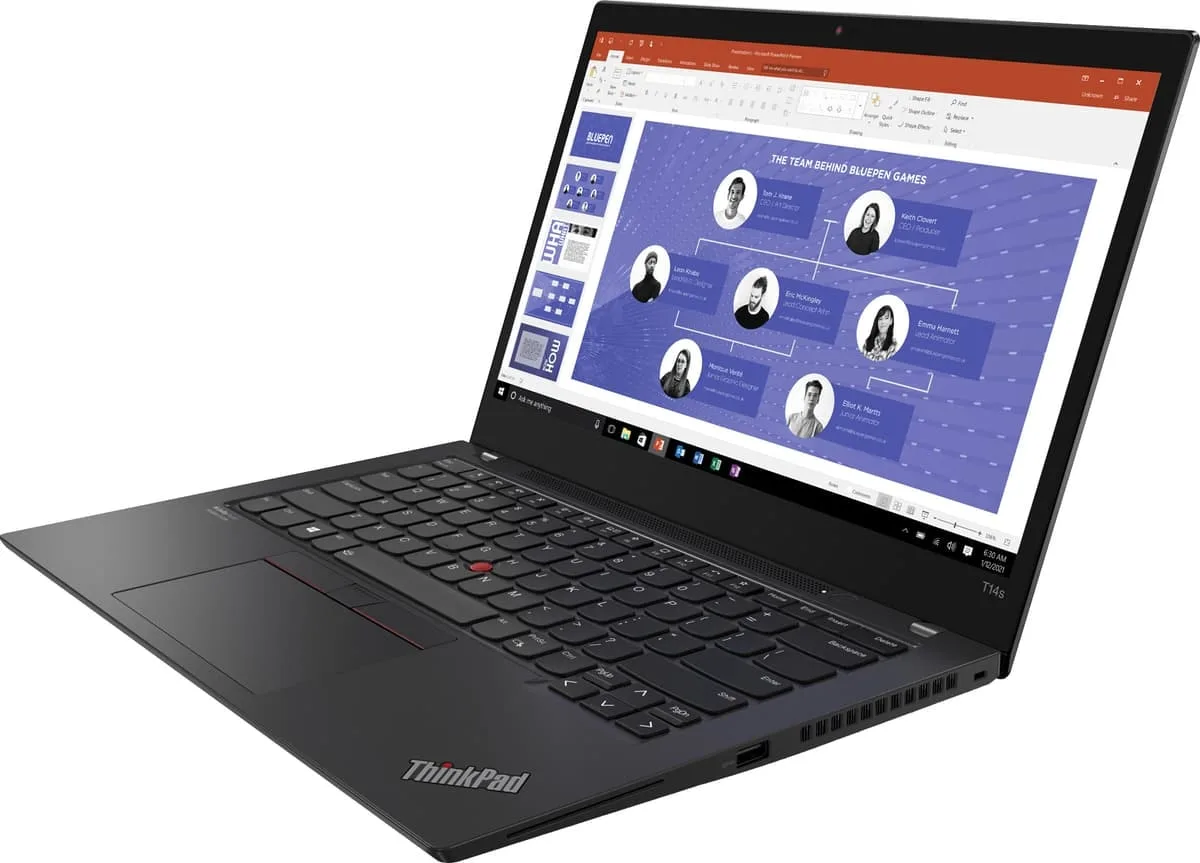 Lenovo ThinkPad T14s G2 – FHD, i5-1135G7, 16GB, 256GB SSD – Skick B – bild 2
