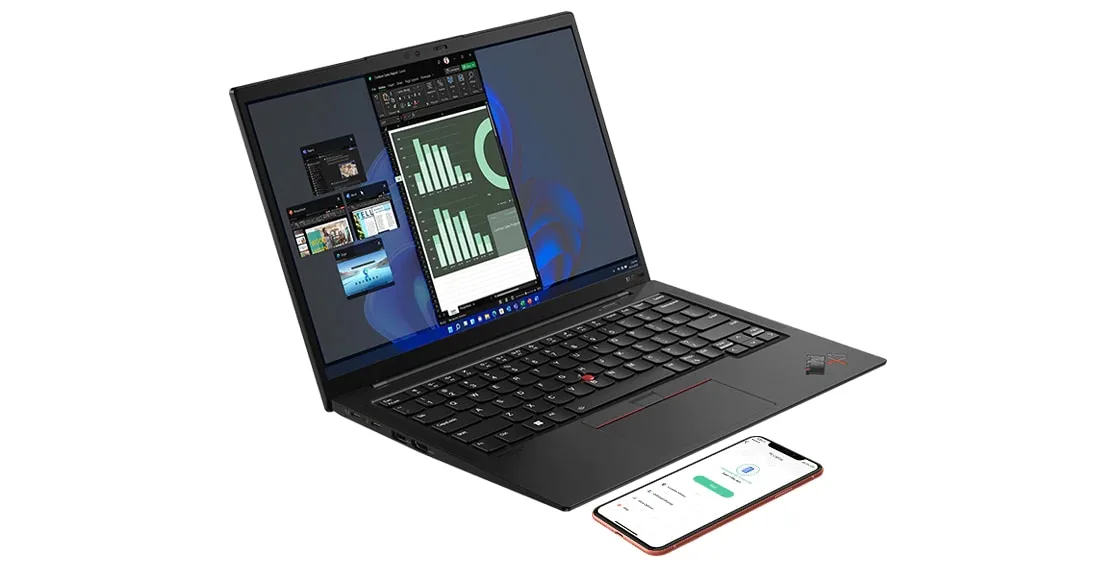 Lenovo ThinkPad X1 Carbon G10 – WUXGA, i7-1260P, 16GB, 512GB SSD – Skick B – bild 2