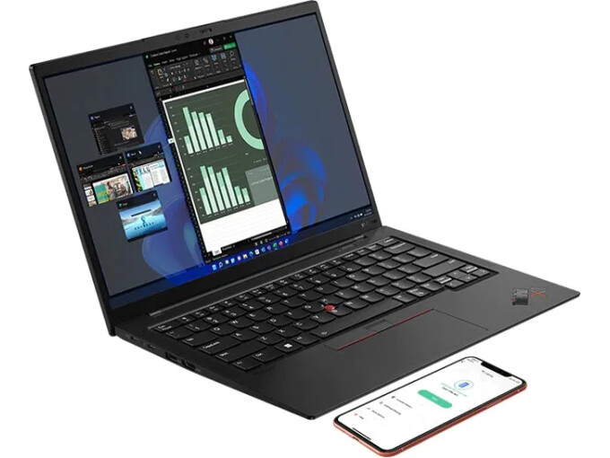 Lenovo ThinkPad X1 Carbon G10 – WUXGA, i7-1265U, 16GB, 256GB, LTE – Skick A – bild 1