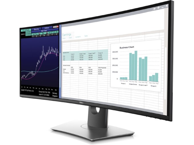 Dell UltraSharp U3417W – 34" UWQHD Curved | IPS | USB 3.0
