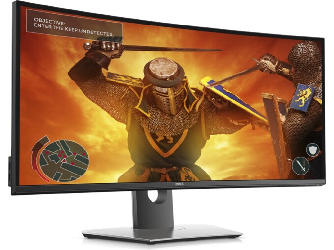 Dell UltraSharp U3417W – 34″ UWQHD Curved | IPS | USB 3.0 – bild 1