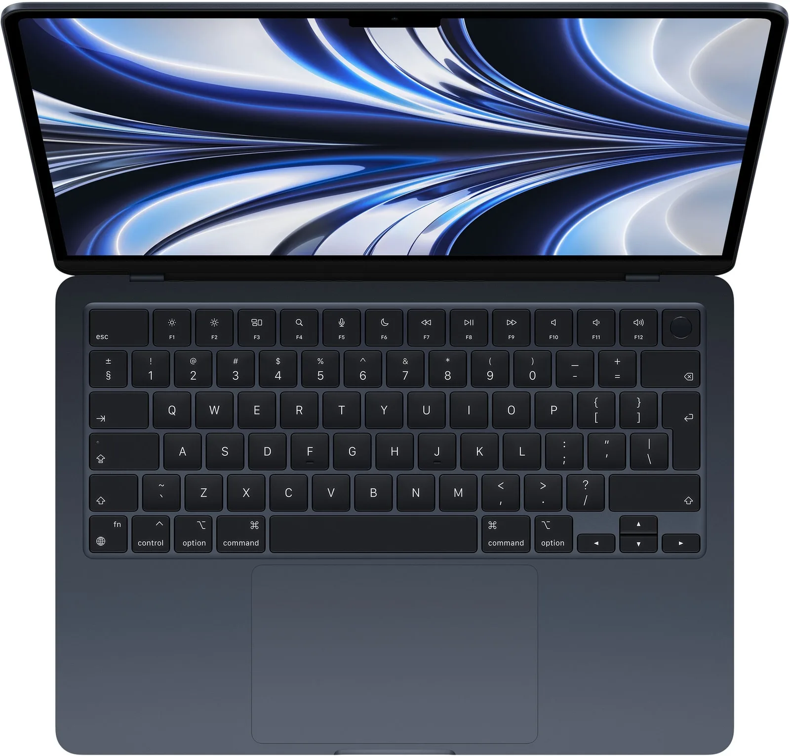 Apple MacBook Air 13,6 (2022) – M2 8C/10G, 8GB, 512GB, Midnight – Skick B – bild 2