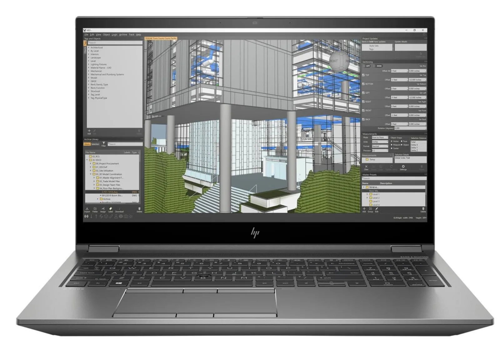 HP ZBook Fury 15 G7 – UHD, i7-10850H, 64GB, 1TB SSD, T2000 – Skick A – bild 2