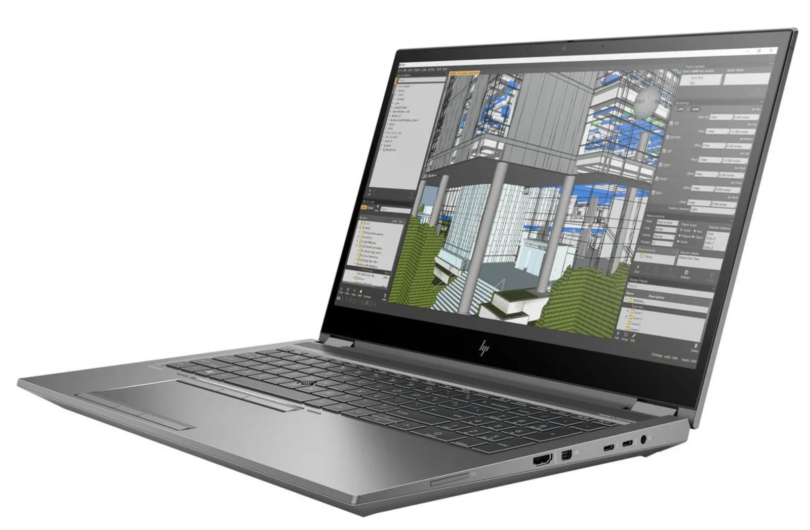 HP ZBook Fury 15 G7 – UHD, i7-10850H, 64GB, 1TB SSD, T2000 – Skick A – bild 3
