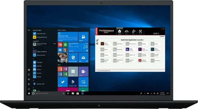 Lenovo ThinkPad P1 G4 – WQXGA, i7-11850H, 32GB, 512GB SSD, T1200 – Skick B – bild 1