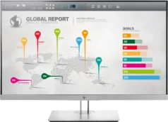 HP EliteDisplay E273q – QHD, IPS, 60Hz, USB-C, Skick A – bild 1