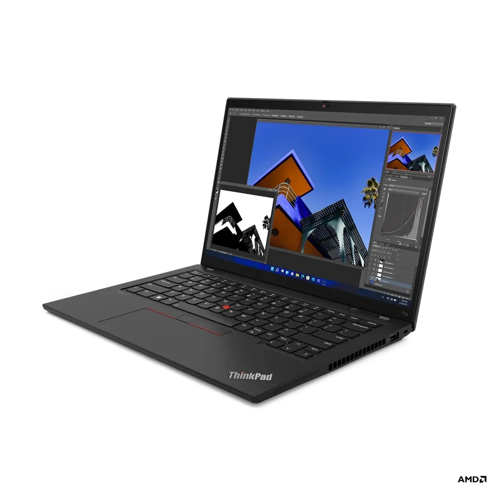 Lenovo ThinkPad T14 G3 (AMD) – WUXGA, R5 PRO 6650U, 16GB, 512GB SSD – Skick B – bild 1