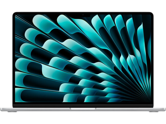 Apple MacBook Air 15 M4, Silver – framifrån