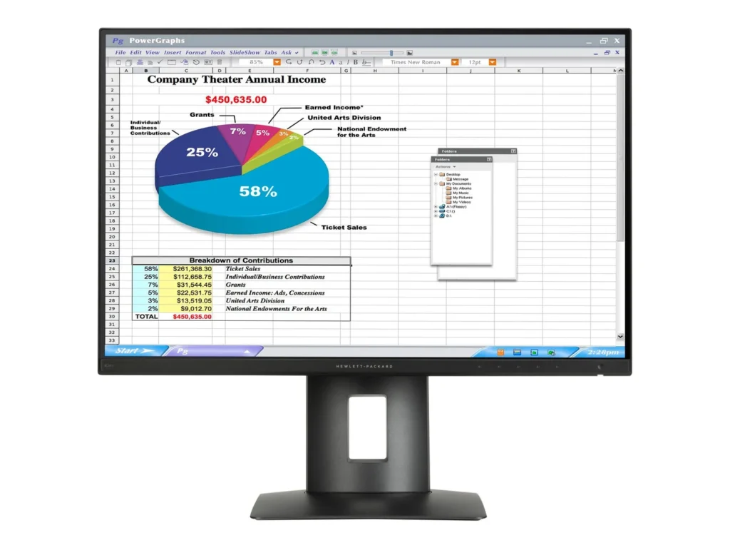 HP Z24n – produktbild