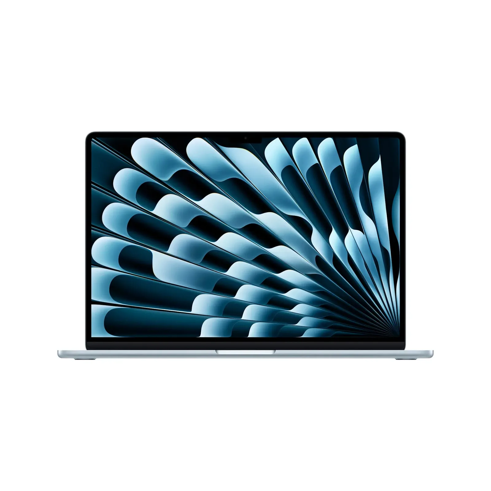 Apple MacBook Air 15 (2025) – M4 10C/10G, 16GB, 256GB, Sky Blue – Skick A – bild 1