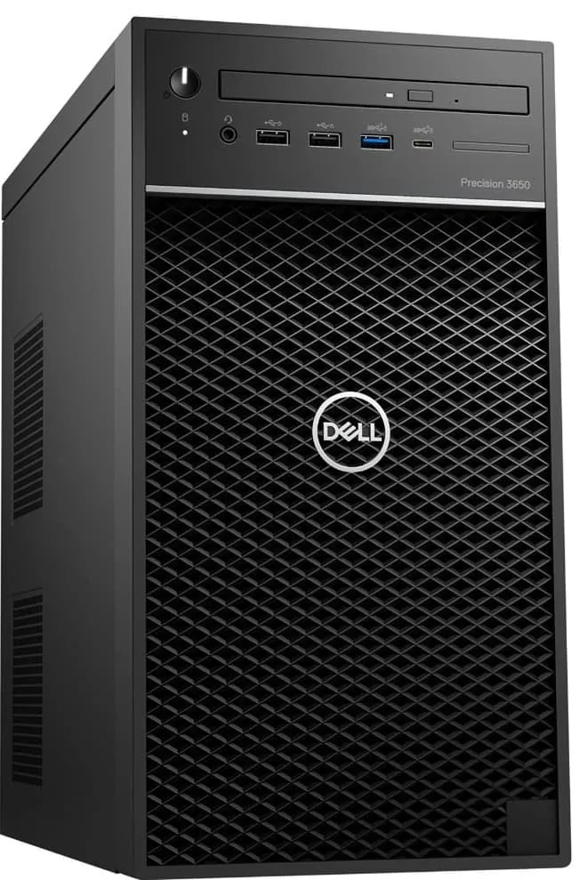 Dell Precision 3650 Tower – FHD, i7-10700, 32GB, 512GB SSD, RTX A4000 – Skick A – bild 1