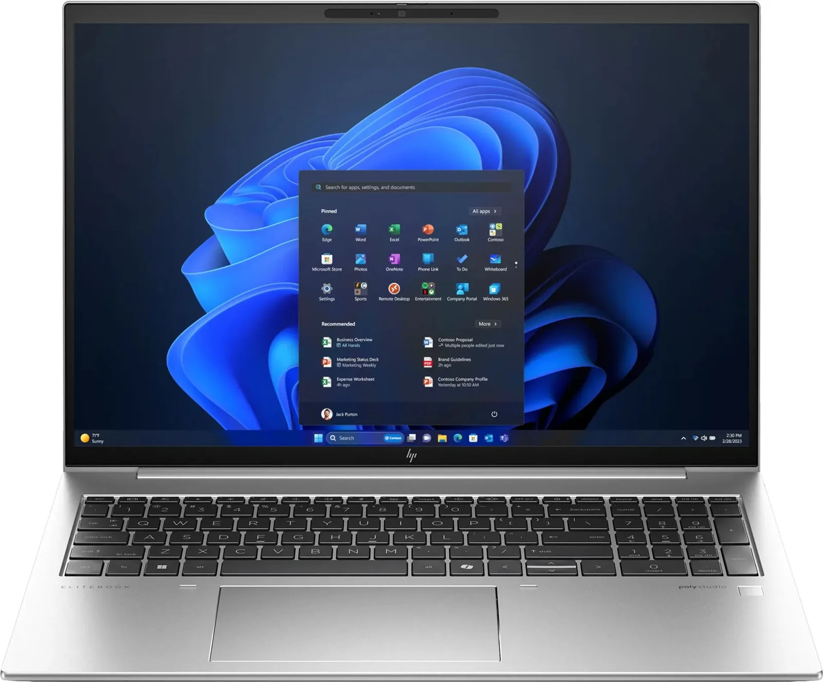 HP EliteBook 860 G11 – WUXGA, U7-165U, 32GB, 512GB SSD – Skick A – bild 1