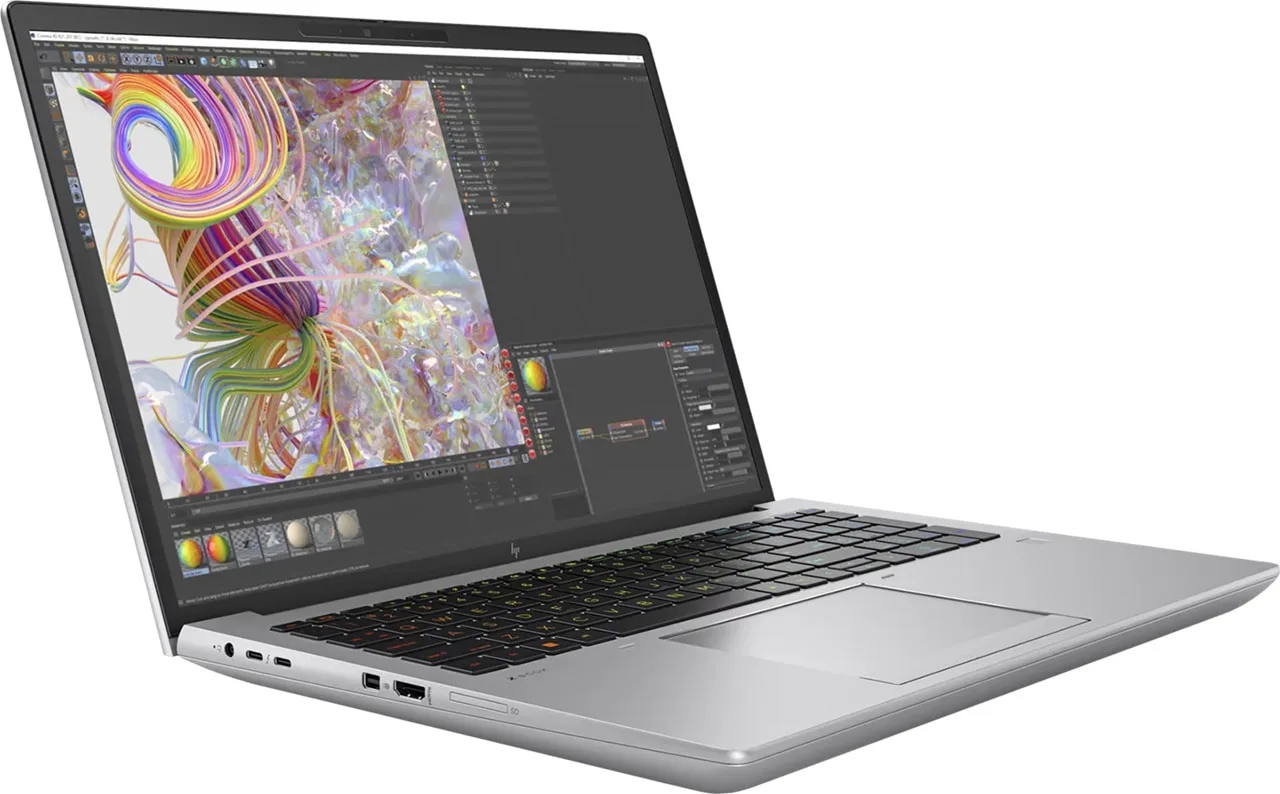 HP ZBook Fury 16 G9 – WUXGA, i7-12850HX, 32GB, 1TB SSD, NVIDIA RTX A3000 12 GB – Skick A – bild 2