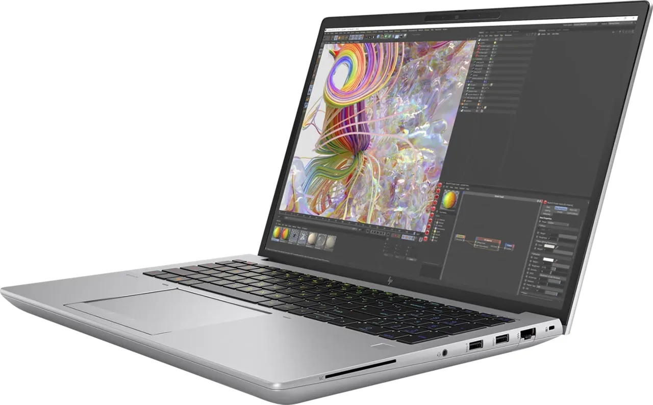 HP ZBook Fury 16 G9 – WUXGA, i7-12850HX, 32GB, 1TB SSD, NVIDIA RTX A3000 12 GB – Skick A – bild 3