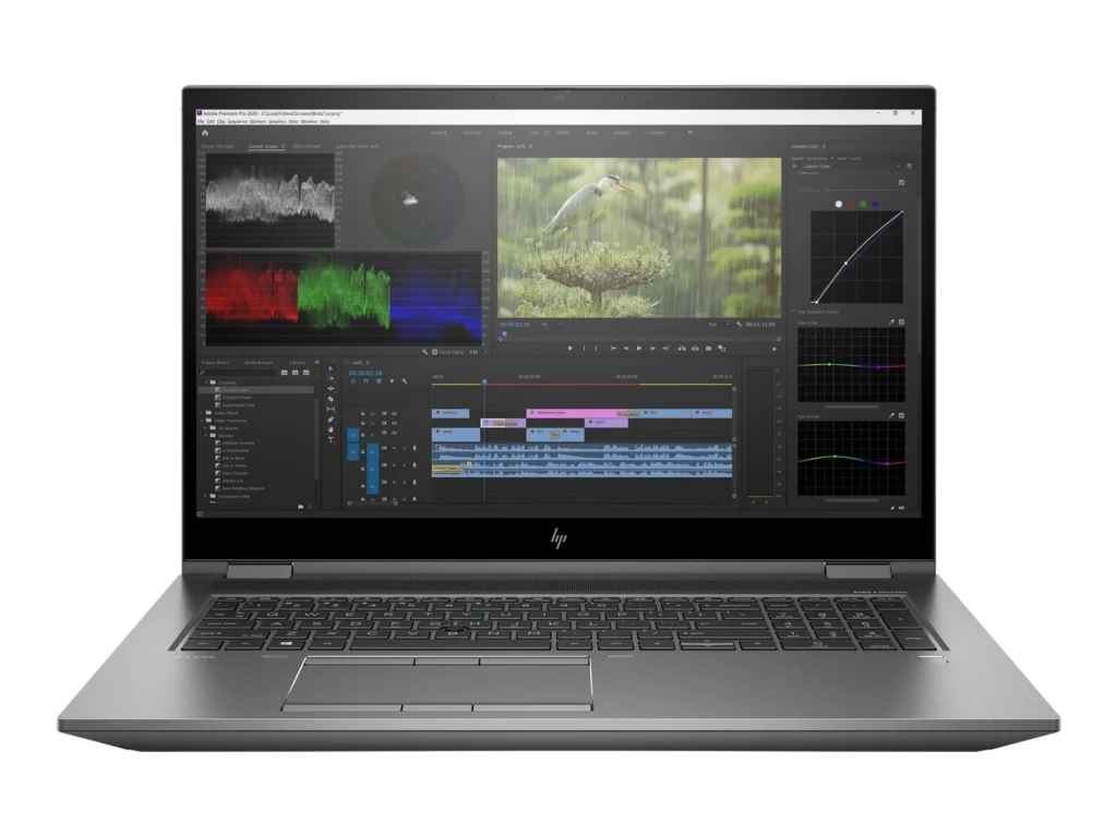 HP ZBook Fury 17.3 G8 – FHD, i7-11850H, 32GB, 1TB SSD, RTX A3000 – Skick A – bild 1